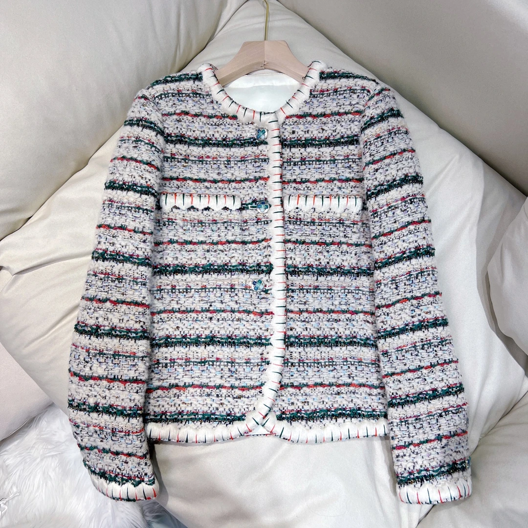 [断码福利]【圣诞树】手工小香风外套 70520