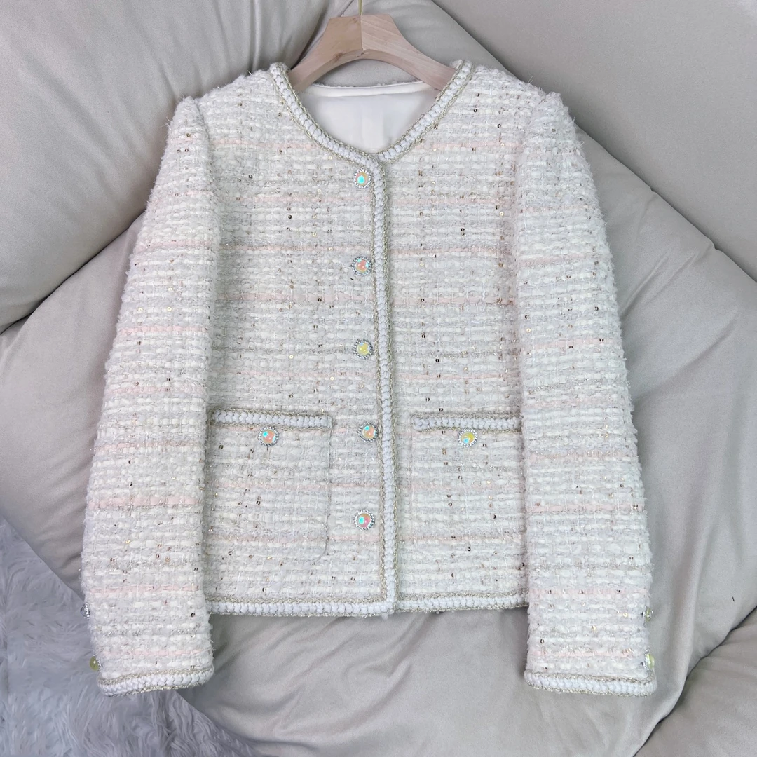 【大白金】高端手工定制小香风外套 70334