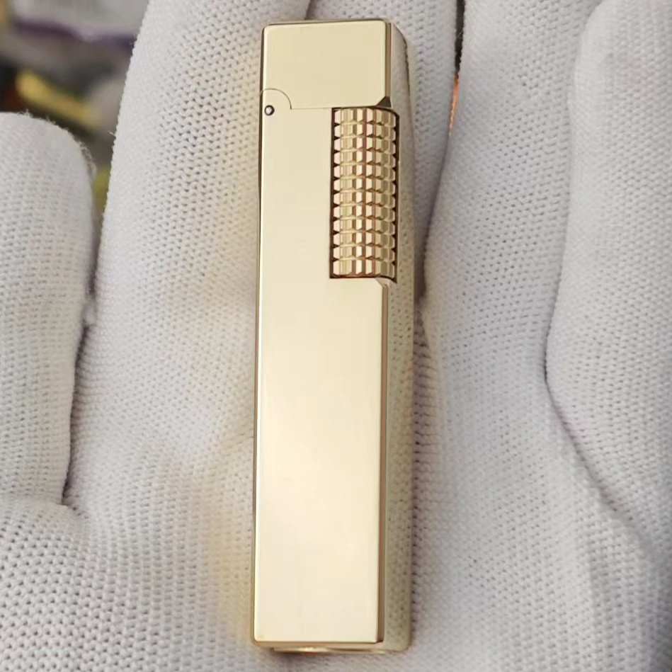 三代黄铜手工雕刻立方煤油打火机经典创意高密封光板长续航便携