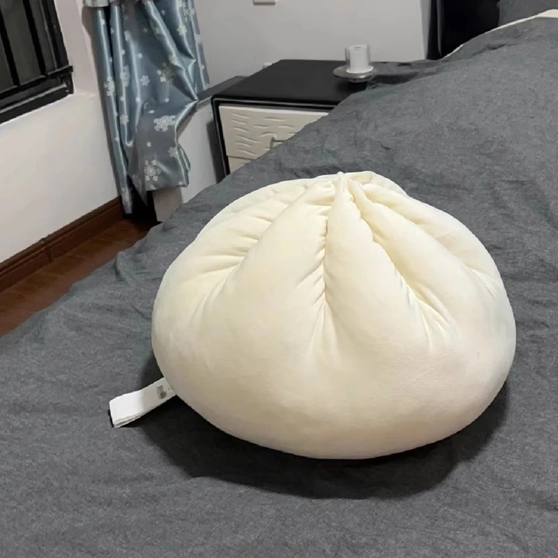 仿真大肉包子抱枕女生睡觉专用床上靠沙发陪睡小笼包娃娃玩偶公仔
