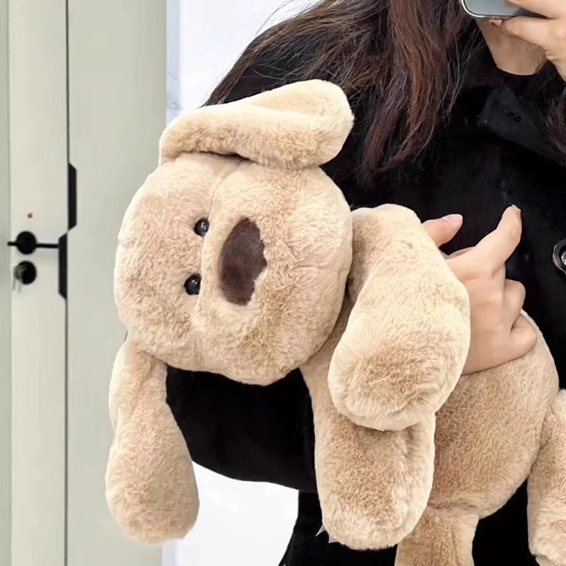 可爱小狗公仔修勾毛绒玩具女生睡觉抱娃娃软狗狗玩偶抱枕生日礼物