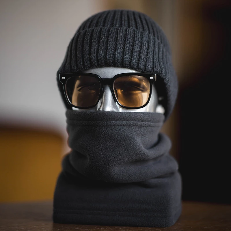 SOS制衣【 买一送一】骑行防风面罩围脖冬季加绒加厚护颈脖套