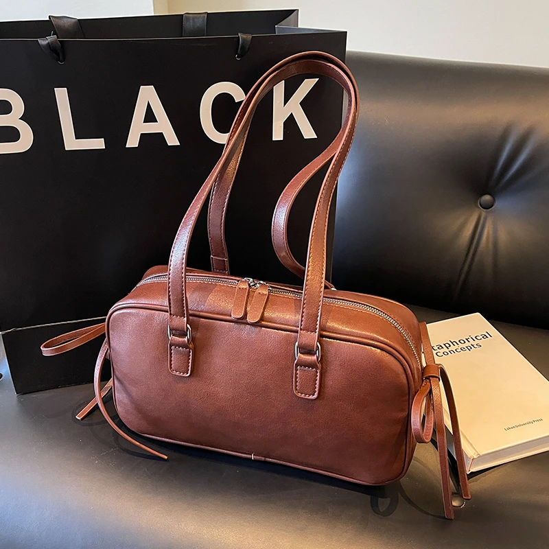 仙茉大容量包包2024秋冬新款腋下包高级感单肩包时尚百搭通勤大包