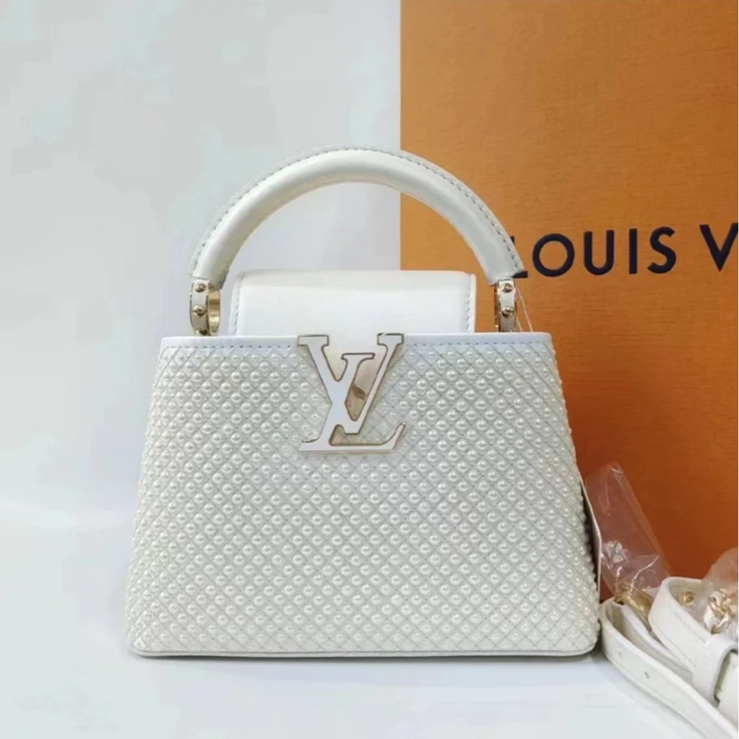 95新 LouisVuitton/路易威登 奢饱饱/LV限定宽单肩斜挎包