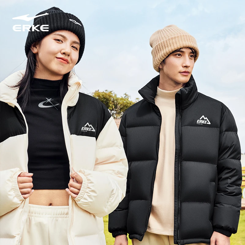 【东姑专属】鸿星尔克驭光科技羽绒服运动保暖外套-51224401056