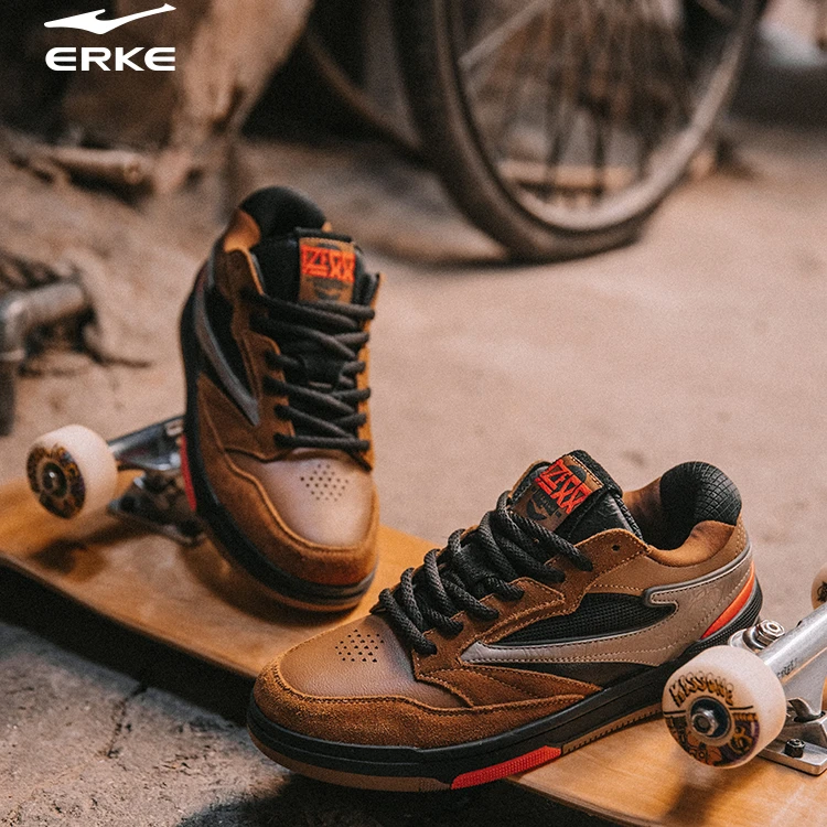 无双2.0pro丨鸿星尔克情侣休闲板鞋潮鞋运动鞋经典低帮时尚百搭