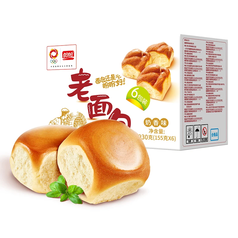 盼盼老面包 奶香味 传统经典古法常温软糯发酵低温香甜