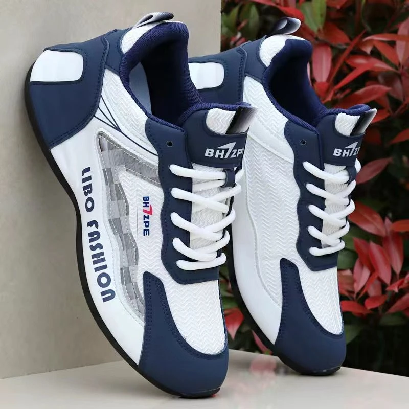 夏季新款男鞋透气网面鞋软底防滑男士包底鞋百搭潮流休闲运动鞋子