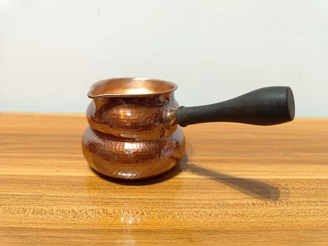 滇铜工艺坊 紫铜公道杯  高温烤漆色  分茶 泡茶 泡咖啡等多用