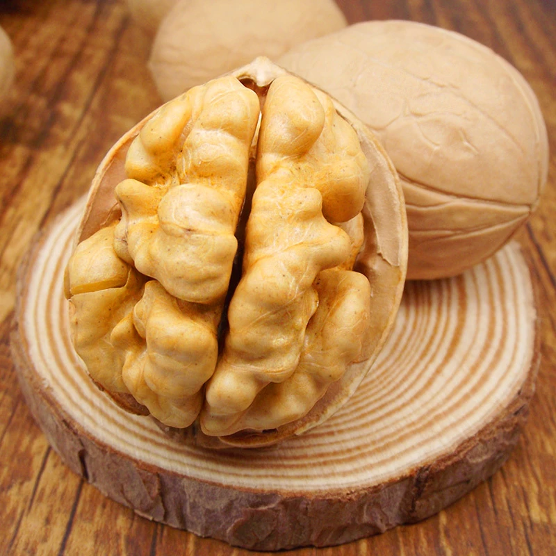 新疆阿克苏 纸皮核桃 2斤/5斤 饱满香脆新疆核桃 25年新货