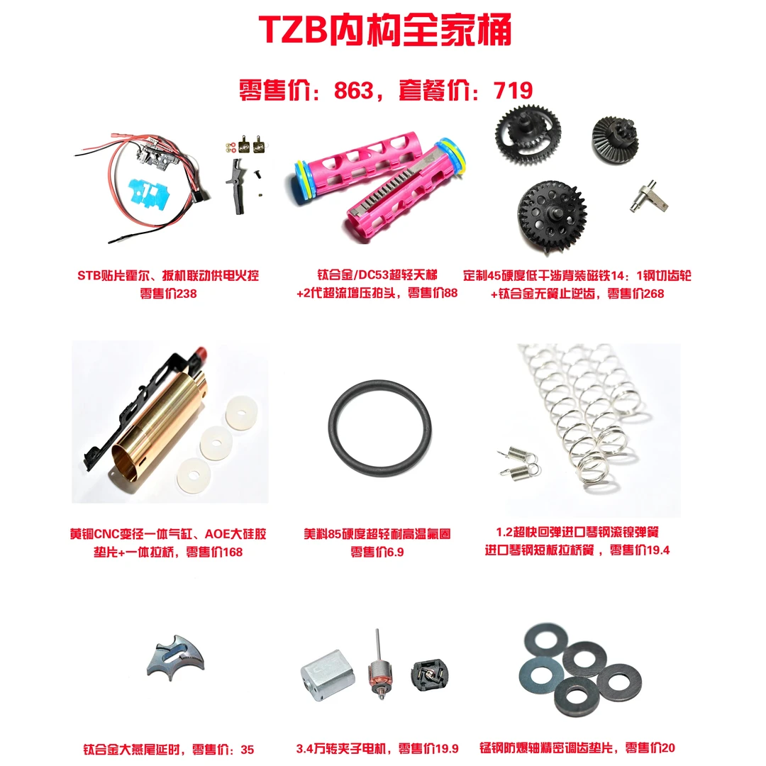 TZB研发双归位全家桶