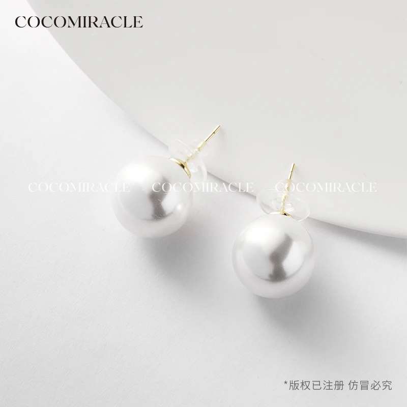 合金仿珍珠耳饰 【董小姐】2024新款ins高级感轻奢耳环WL1EH166