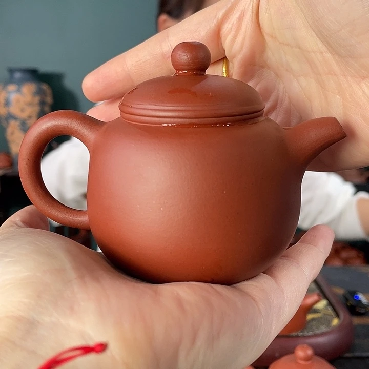 紫砂茶壶早期红清水袍尊180cc