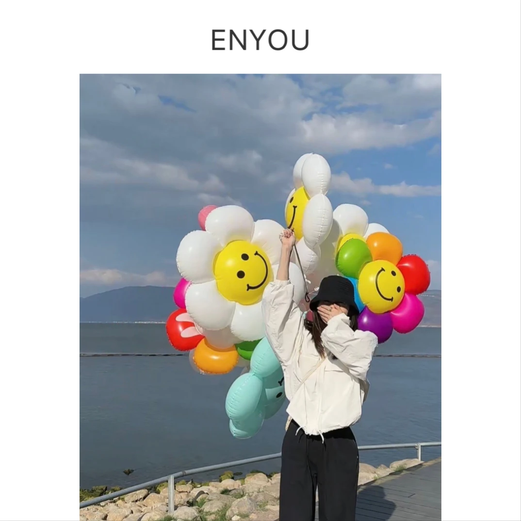 【ENYOU定制】快乐假期 白色棒球防晒衣