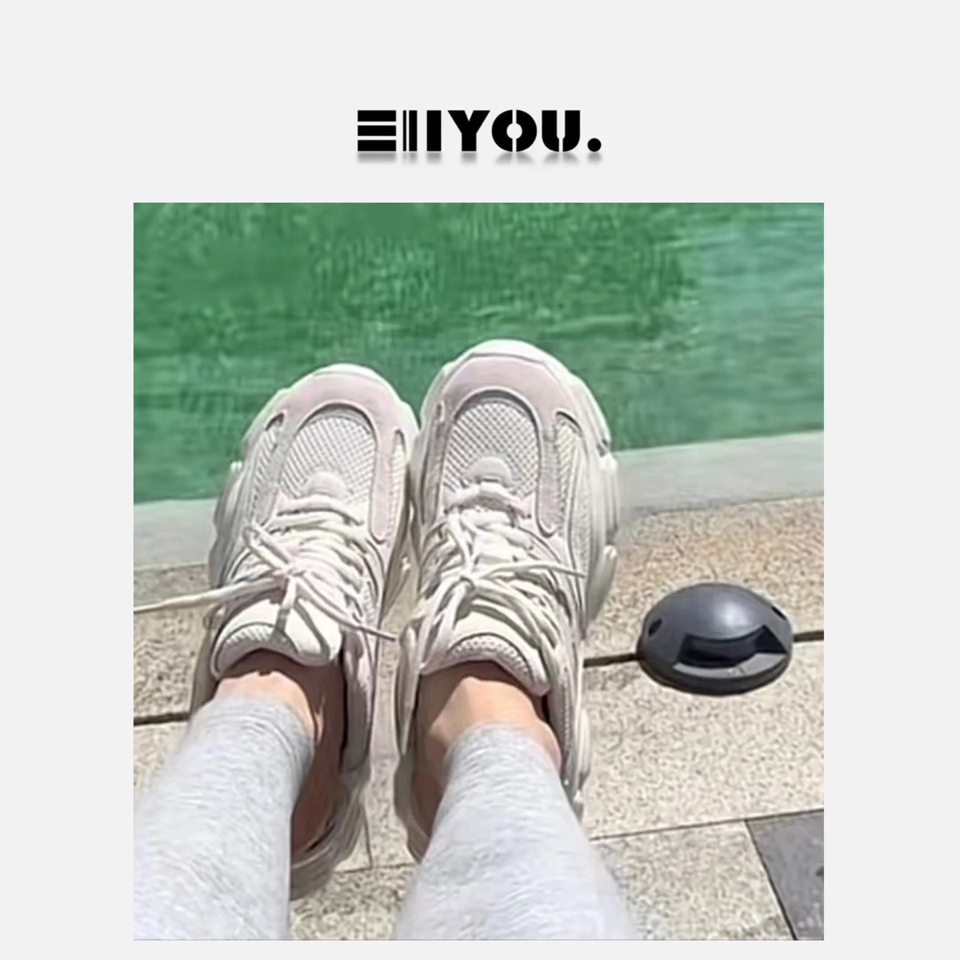 【ENYOU定制】小怪兽运动休闲鞋宽松厚底潮流透气