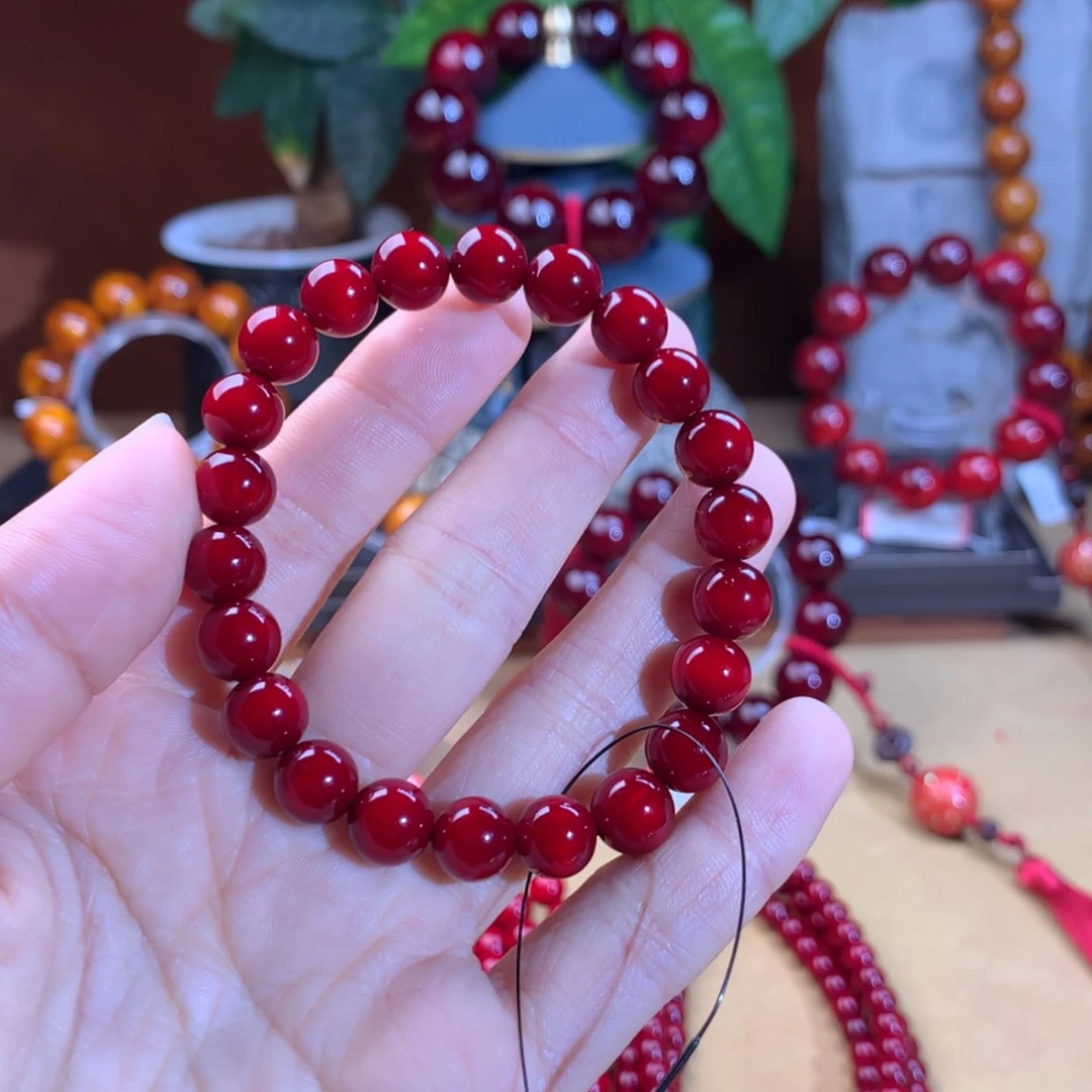 【闪购商品】血龙木（贝壳杉）手串/手链0.8