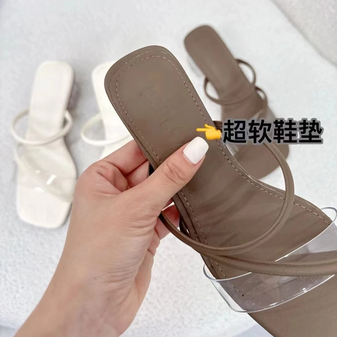 胖哥精选女鞋定制单跟凉鞋A-01