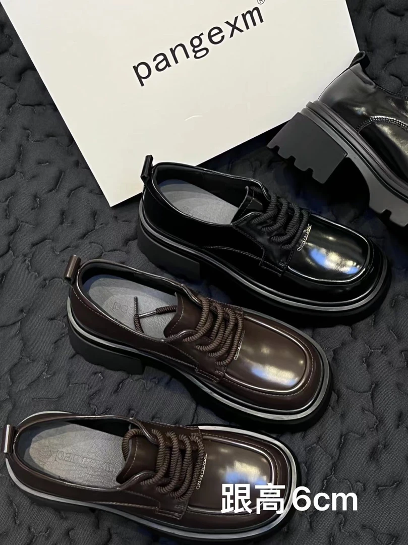 胖哥精选女鞋定制时尚百搭厚底乐福鞋69-01