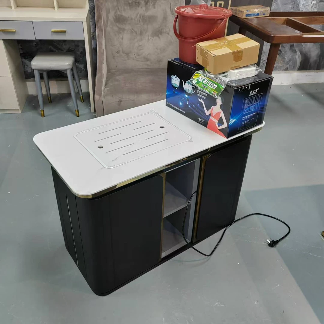 移动柜子 茶台 900*450*650 岩板 自动吸水