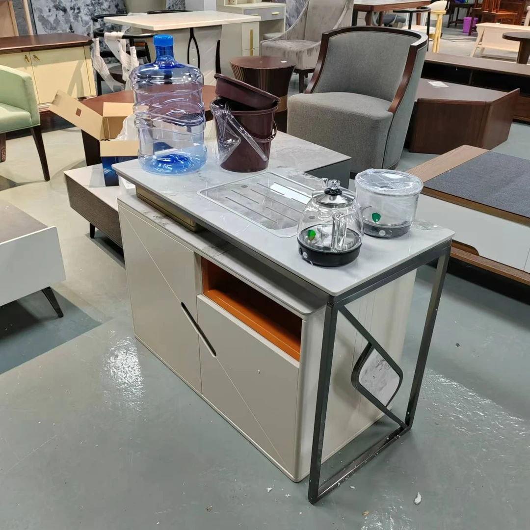 柜子 茶台 1000-/900*450*700  岩板 自动吸水