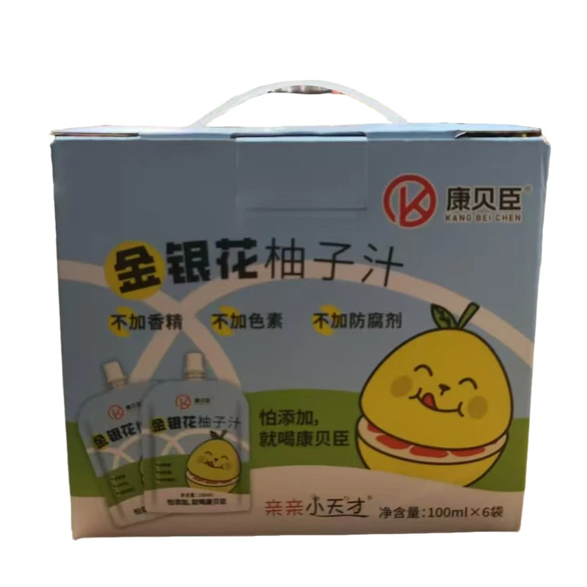 康贝臣金银花柚子汁100ml*6