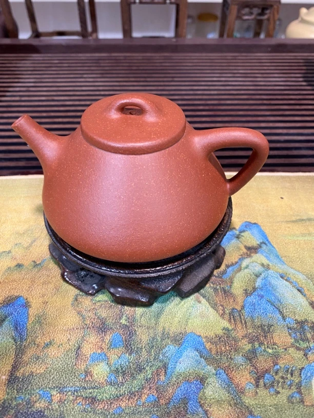 原矿红降坡精工半手工子冶石瓢容量200毫升