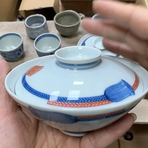 盖碗。