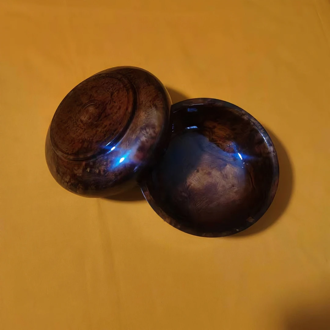 精品边杂树榴带盖饭碗 果普