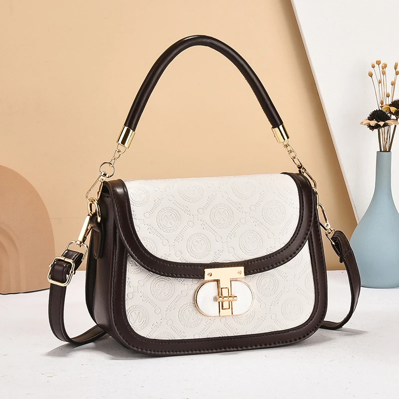 2024时尚女士大容量单肩手提包新款潮百搭斜挎包