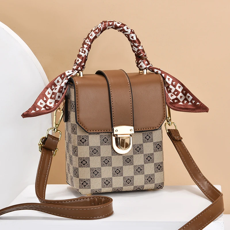 【粉丝福利】女包2024新款手机包女士时尚韩版百搭单肩斜跨手提包