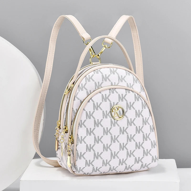 大容量妈妈单肩厂家女新款中年女士双肩包包时尚旅行小背包两用