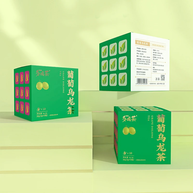 葡萄乌龙袋泡茶 清新葡萄 甘醇乌龙  3g*10包/盒果香乌龙茶