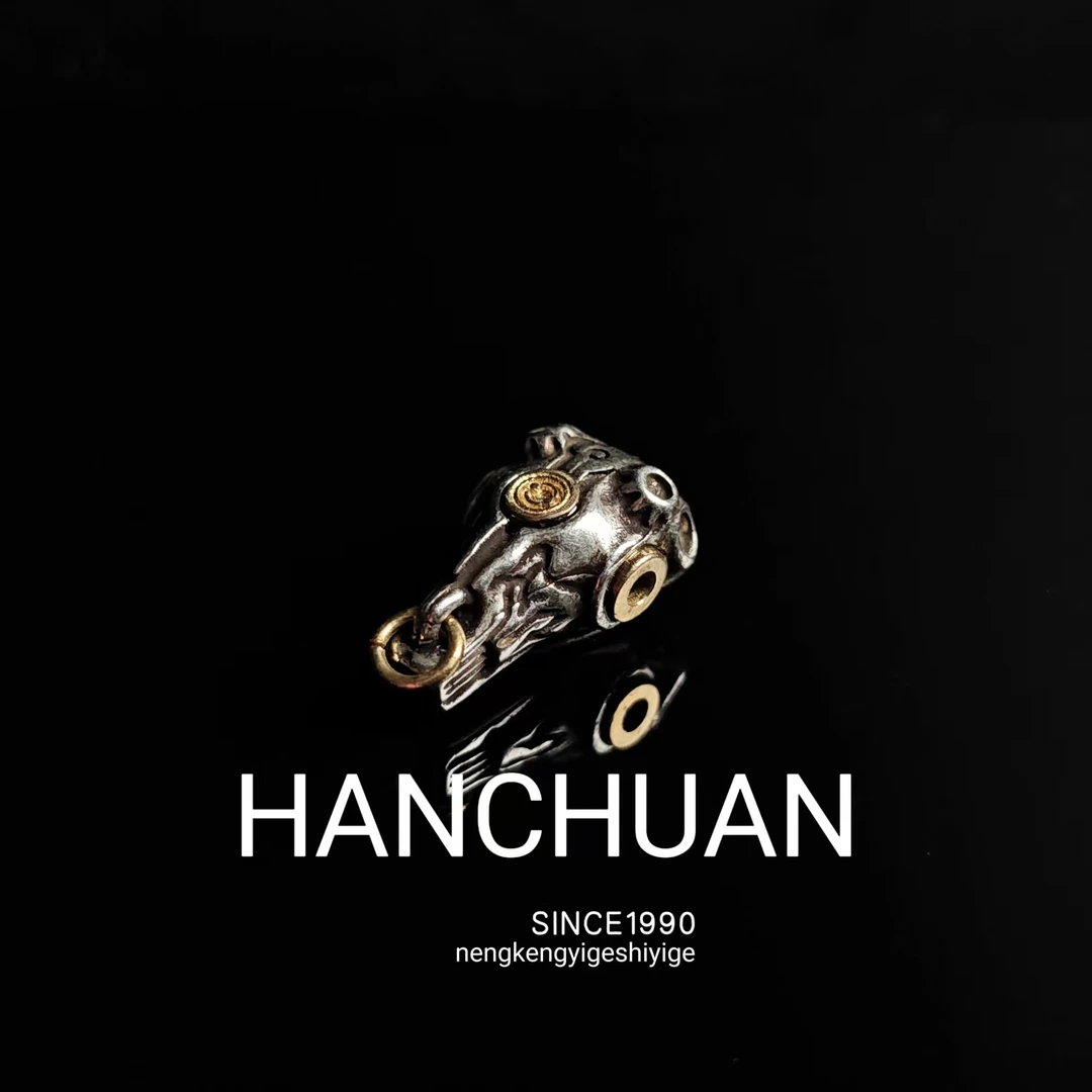 机械羊三通配饰尺寸12*9.5*19mm文玩配饰