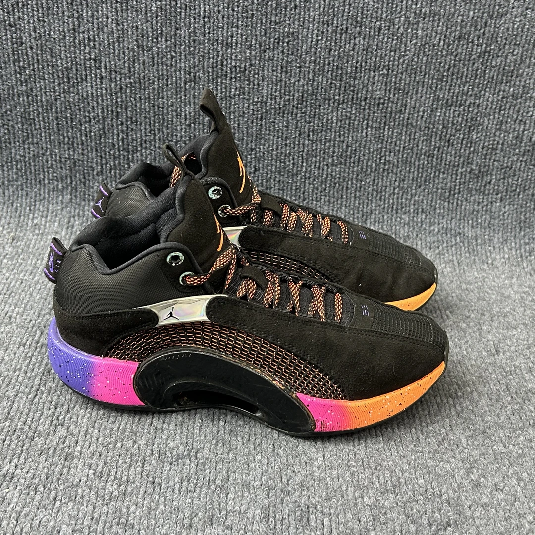 40码 AJ35 日落橙黑 实战篮球鞋 公价729