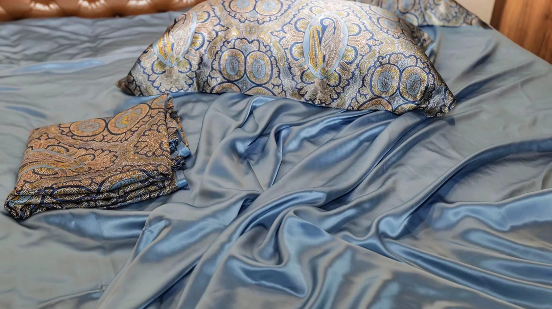 桑蚕丝真丝轻奢四件套