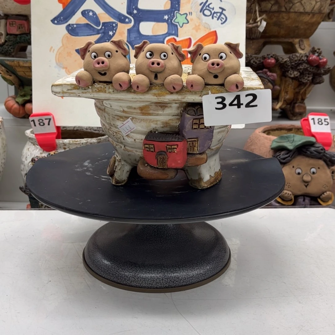 红陶20CM以下花盆342