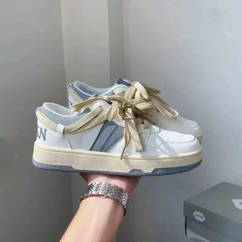 【芬姐专属】2024新款男女鞋休闲时尚百搭439-雾霾蓝