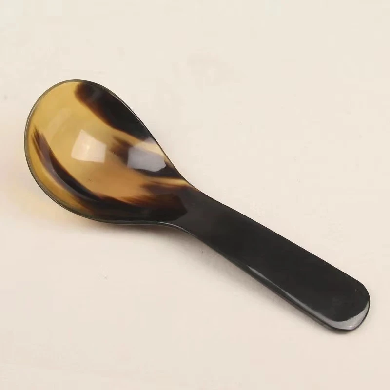 厨房创意纯牛角勺子汤勺