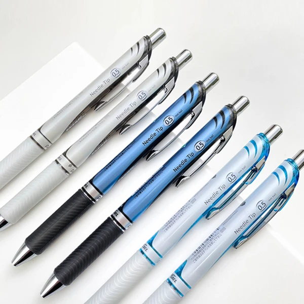 pentel/派通日本按动中性笔速干黑笔刷题BLN75开学用品笔中性笔