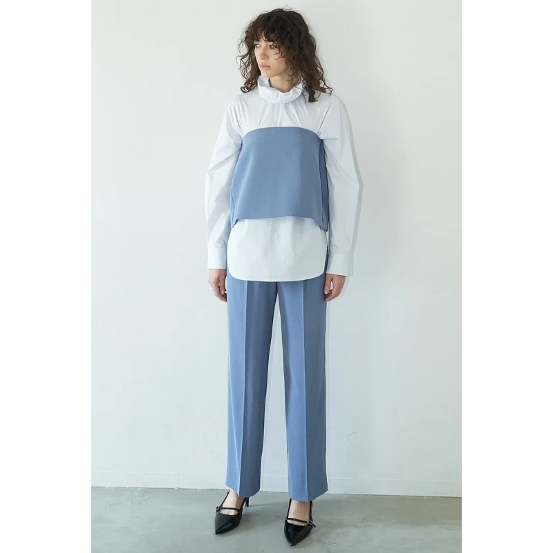 【MonTendre】 夏季新款 松本 2way简约高腰紧身连体胸衣裤