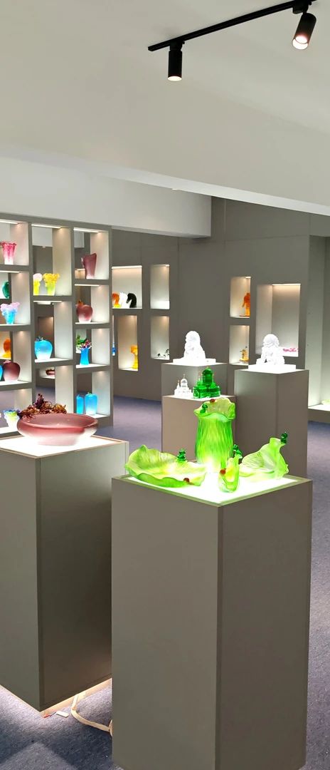 古法琉璃 精品琉璃五福临门彩葫芦 手工摆件玄关客厅收藏等级工艺