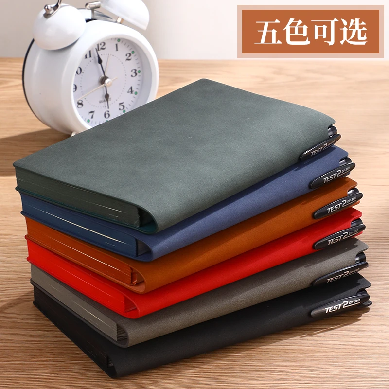 A6软皮羊巴皮笔记本本子随身口袋小记事本加厚考研大学生摘抄本