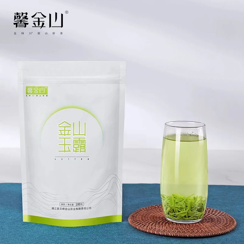 通江馨金山茶叶绿茶毛峰系列100g/200g包邮到家