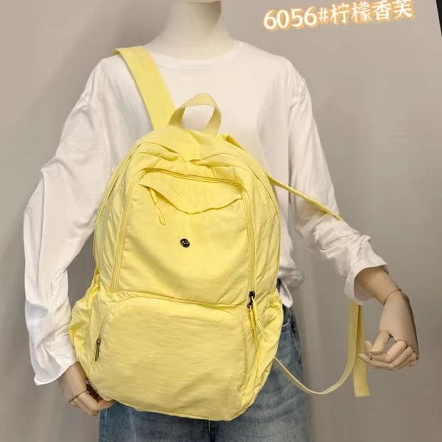 6056博卜时尚百搭超轻便携折叠双肩包