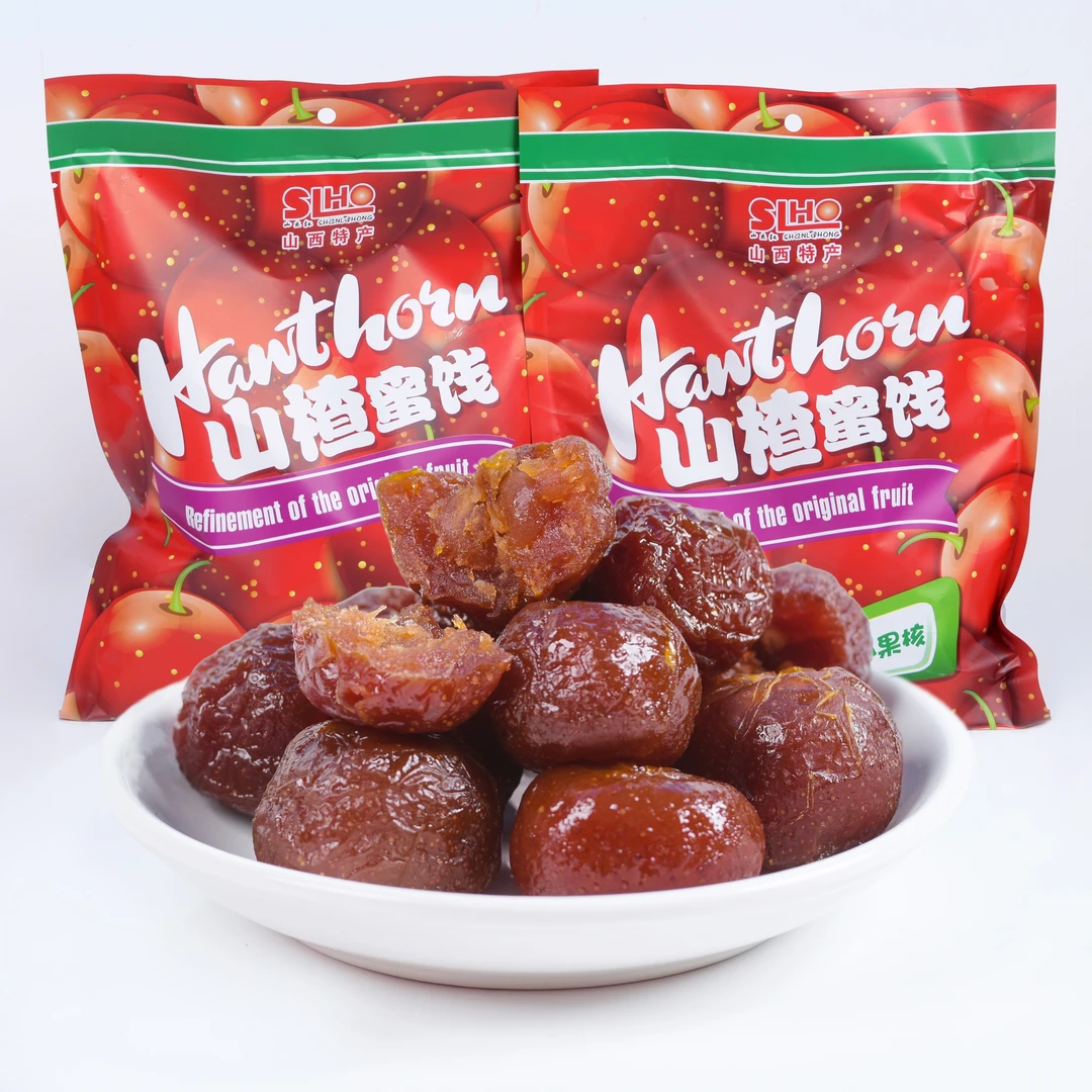 【山立红】山楂蜜饯 380g*2袋 山西垣曲特产食用果脯酸甜零食