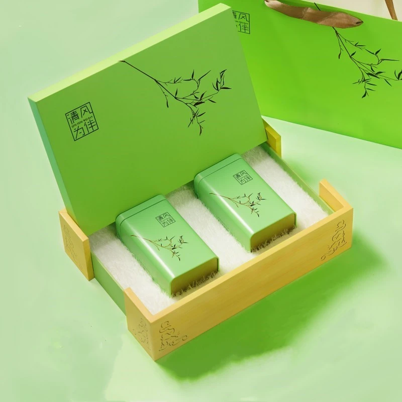 雨前新茶正宗碧螺春散装茶叶礼盒节日送长辈伴手礼250g茶定制logo