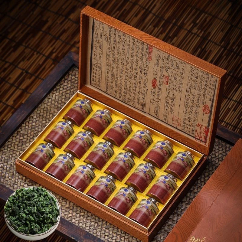 新茶安溪浓香型铁观音高档茶叶礼盒装节日走亲戚节日送长辈礼品茶