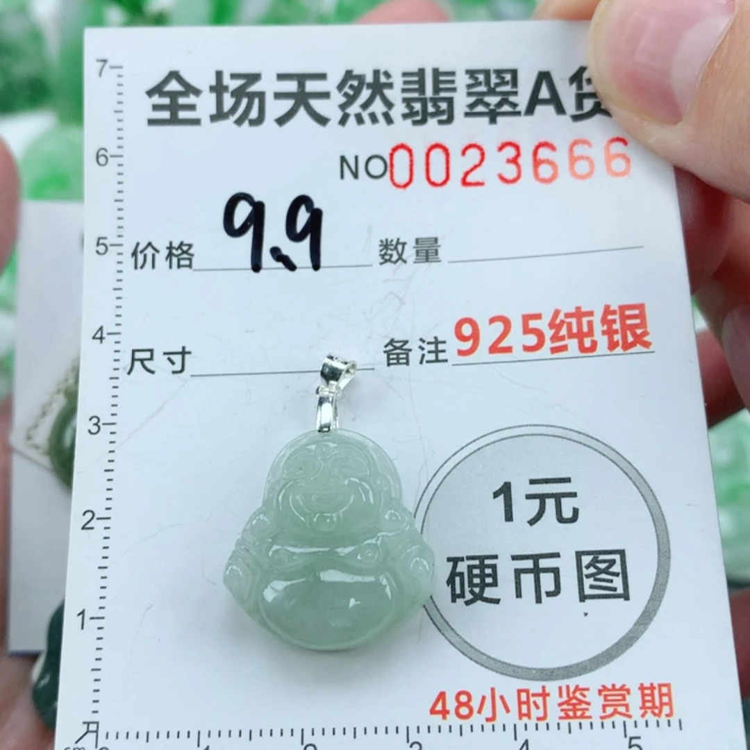 【闪购商品】翡翠颈饰银S925镶嵌