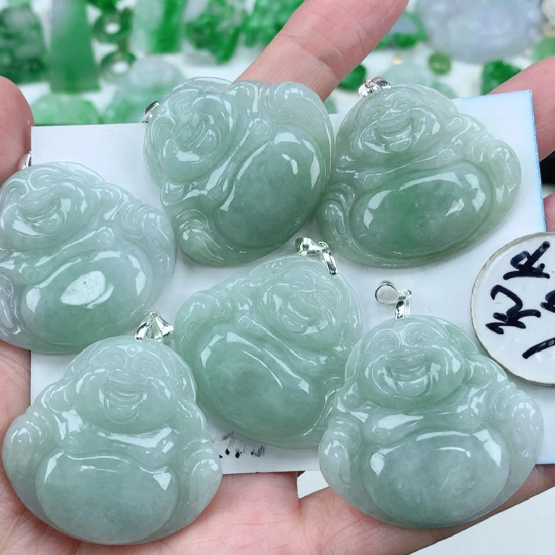 【闪购商品】翡翠颈饰银S925镶嵌多样性发货 发1件