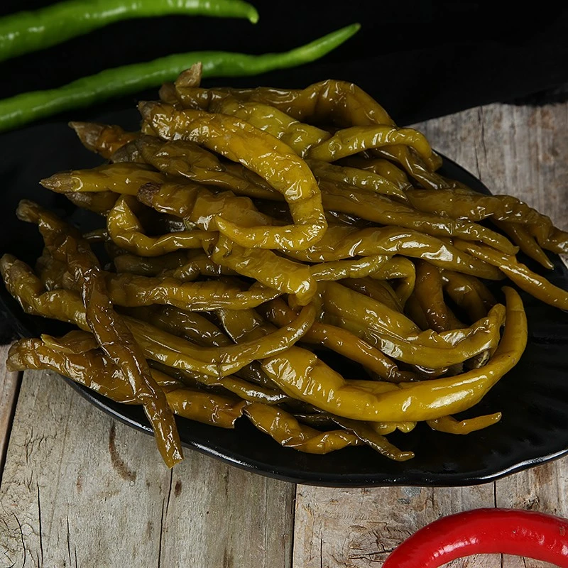 湖南特产老坛酸辣椒脆辣青椒坛子腌制食用下饭菜咸菜泡菜凉拌菜